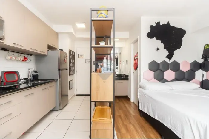Studio Compacto e Moderno no LONDON! 33m² na Consolação, a 400m do Metrô Mackenzie