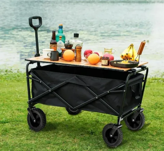 Carrinho multiuso dobrável