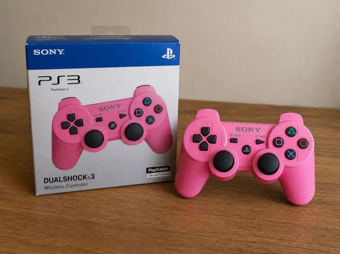 Controle ps3 edição especial rosa ?