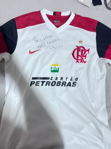 Camisa Flamengo Nike 2008 - Autógrafo Zico