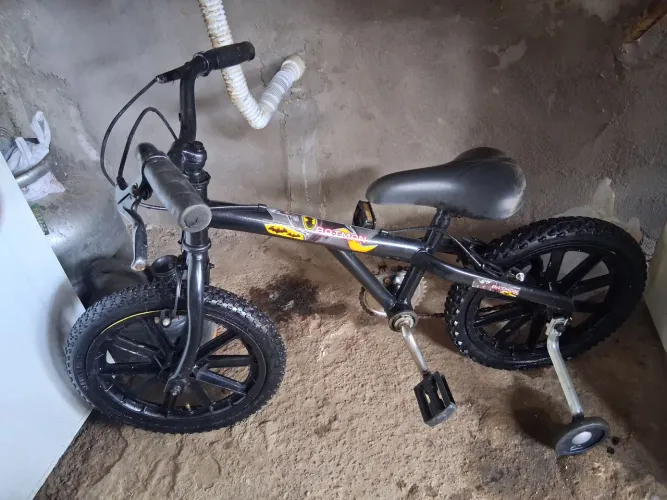 Bicicleta aro 16 reformada pronta p usar entrega combinar leia