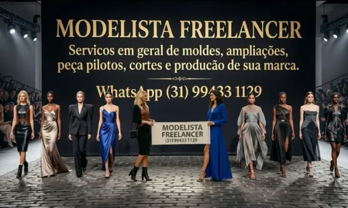 Modelista Freelancer e confecção 