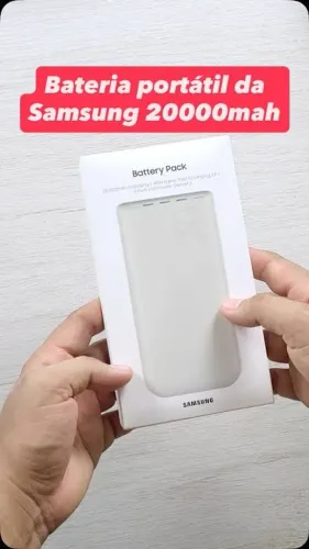Carregador Portátil Samsung 20.000mah Original (NOVO e LACRADO) 