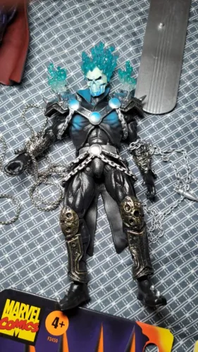 ghost rider blue boot