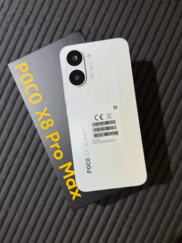 Poco X8 Pro Max 5G 12/512GB White - Pronta Entrega (Novo, Lacrado e Garantia)