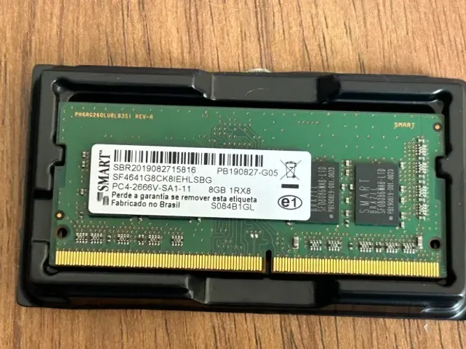 Memória RAM 8GB PC4-2666V Smart [NOTEBOOK]