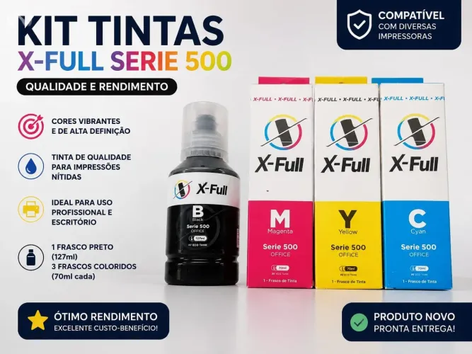 Tinta para impressora Epson L3250 L3150 L3210 L3110 L5190 