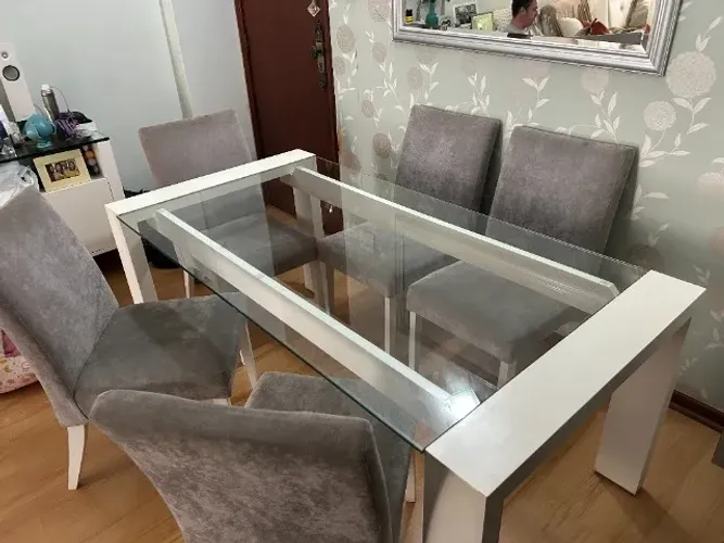 mesa de jantar rentangular