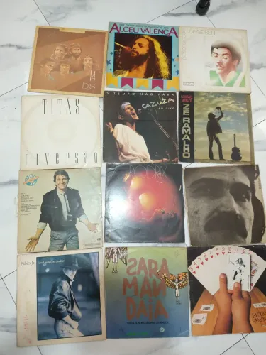 Discos antigos vinil