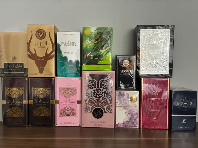 Perfumes árabes e tg15