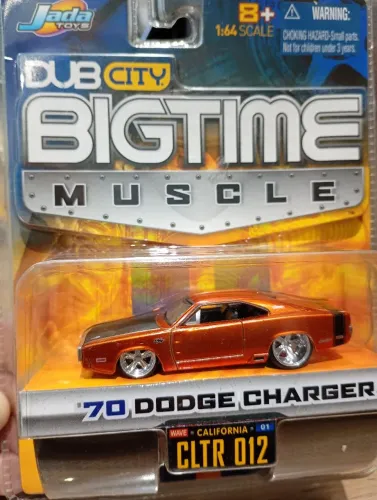 MINIATURA 1/64 DODGE CHARGER JADA DUB CITY BIGTIME