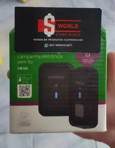 Campainha eletrônica sem Fio Intelbras - Store World