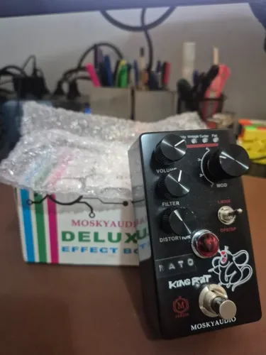 Pedal Mosky King Rat (ProCo Rat 4 em 1) - Distorção/Fuzz