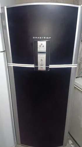 Vendo e entrego geladeira Brastemp 450L Frost free 110v aceito pix entrego