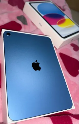 iPad A16 128GB Azul - Garantia até 07/2027 - Caixa + Nota Fitch