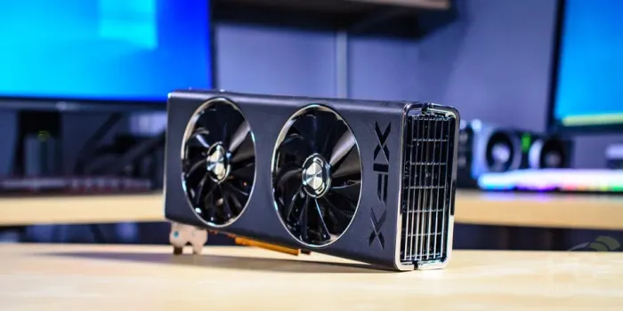 Placa De Vídeo Amd Radeon Xfx Thicc Ii Rx 5700 Xt 8gb Gddr6