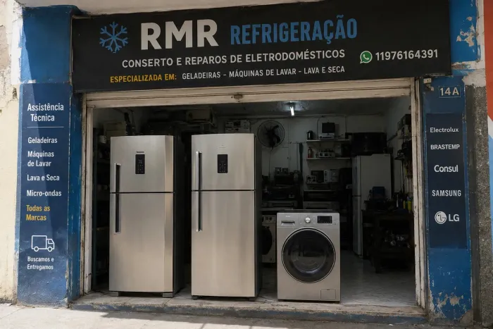 Assistência técnica geladeiras e freezers!