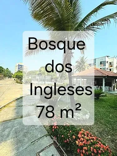 ALUGO apartamento no Bosque dos Ingleses | 78 m² | 3 Quartos