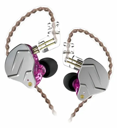 KZ ZSN PRO fones de ouvido híbrido dinâmico driver alta fidelidade graves no monitor fones