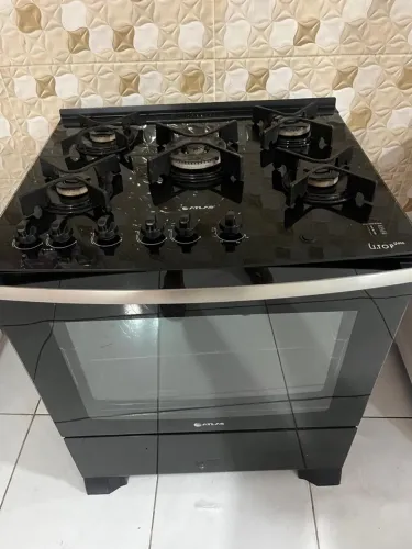 Fogão mesa vidro 