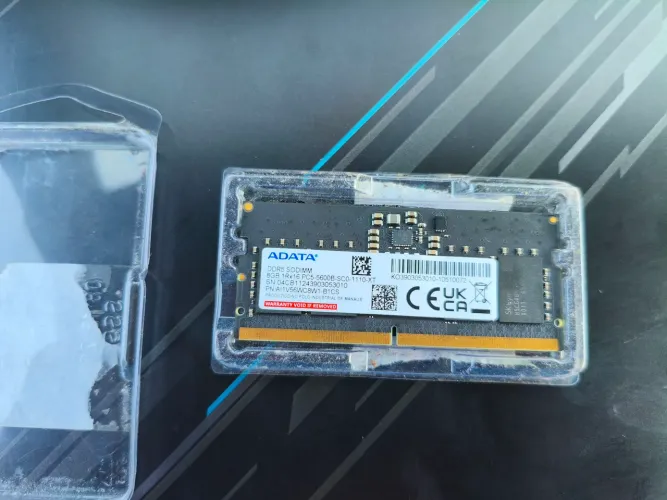 Memória ram ddr5 de 8gb com 5600 mhz