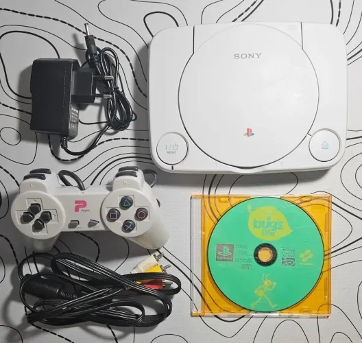 [PS1] Playstation 1 Funcionando Perfeitamente com Jogo Original