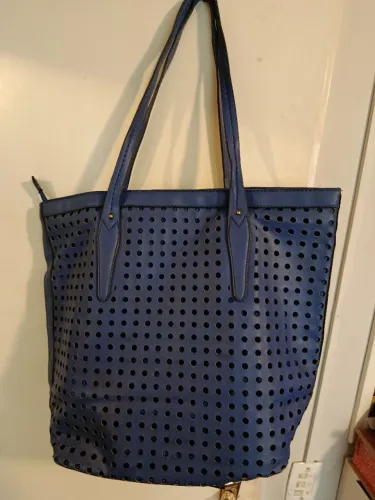 Bolsa de ombro azul