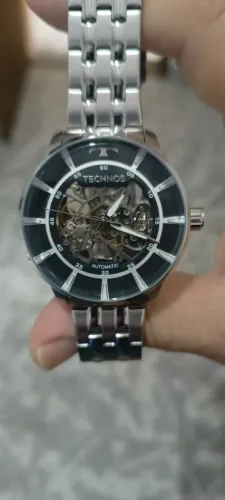Relógio Technos Skeleton Automático Original Novo