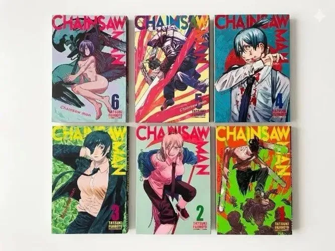 Manga Chainsawman vol 01 ao 06