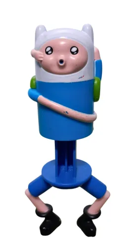 Boneco Finn Hora De Aventura Burger King 2018 - 10 Cm (Usado)