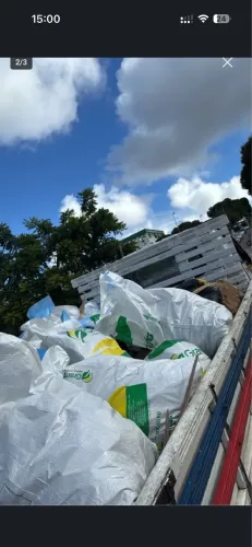 Recolhimento de entulho