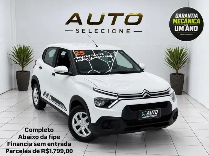 Citroen C3 Live Pack 1.0 Flex 6V 5P Mec. 2025