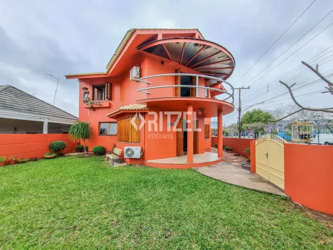 Casa mobiliada para locação, 4 quartos, 2 vagas, Genuíno Sampaio, Campo Bom, RS