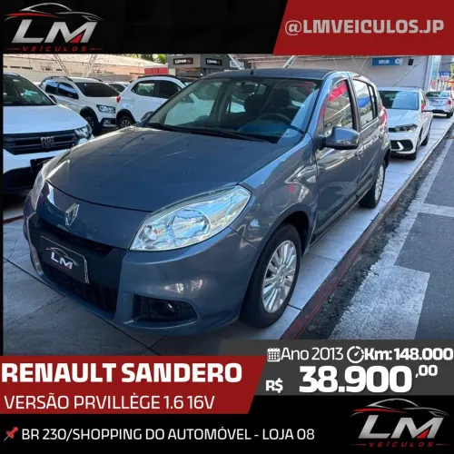 Renault Sandero Privilège Hi-flex 1.6 8V 5P 2013