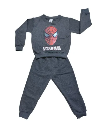 Conjunto Moletom infantil homem aranha com leds tamanho 2