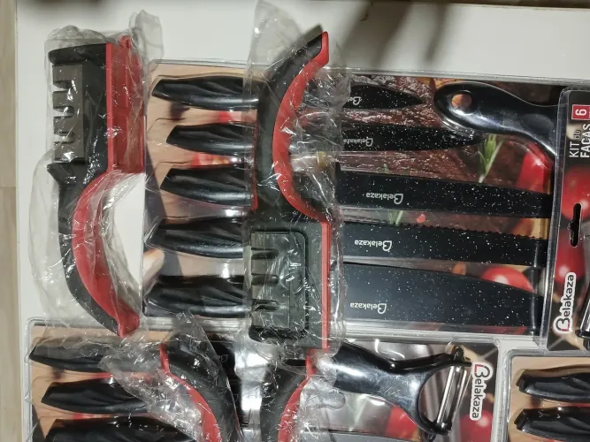 Jôgo de facas é amolador SÓ RS: 70,00