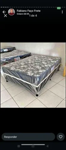 Cama box casal 