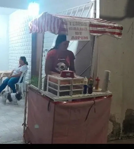 Barraca para lanche