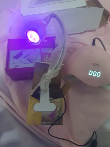 Luminária de Mesa UV Ultravioleta Para Manicures<br><br>Para Manicure