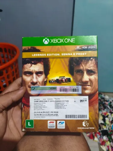 "Legends Edition Senna & Prost + DUAS capas/originais