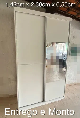 Guarda Roupa Solteiro Grande ENTREGO E MONTO 