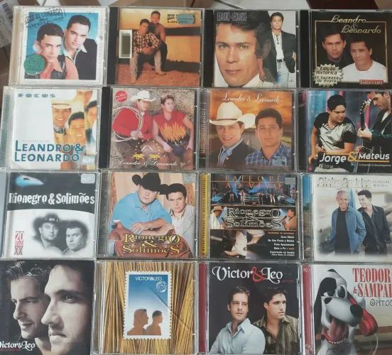 Cds sertanejo 10 cds por 60.00