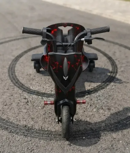 Patinete Triciclo Elétrico Drift 350w 38v Aro 8