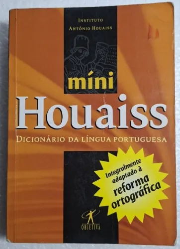 Míni Dicionário Houaiss Da Língua Portuguesa Editora Objetiva/ Usado