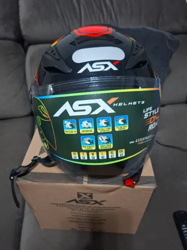 Capacete Aberto ASX