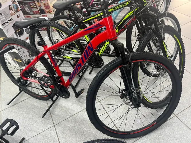 Bicicleta na caixa