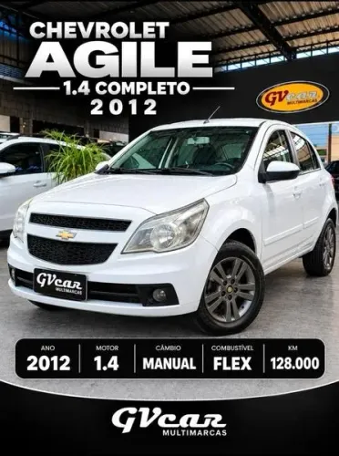Chevrolet Agile LTZ 1.4 MPFI 8V Flexpower 5P 2012