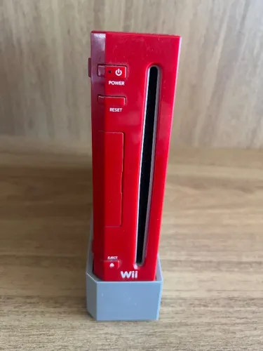 Nintendo Wii Vermelho 25 Anos Mario + 2 Controles + Nunchuks