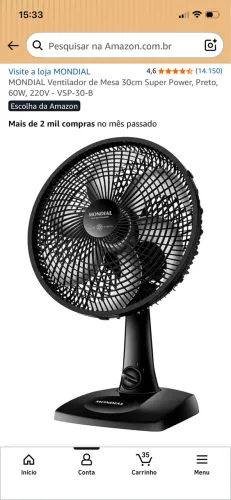 Ventilador turbo