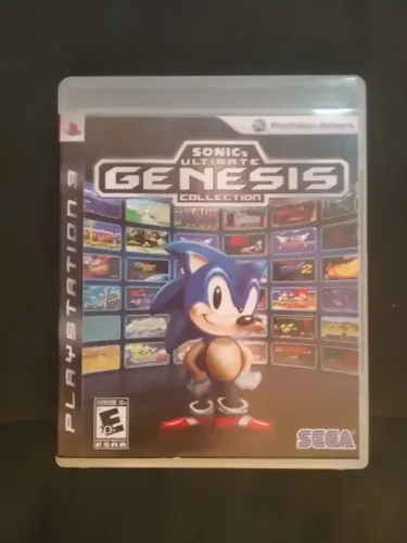sonic ultimate genesis collection ps3 mídia física original playstation 3